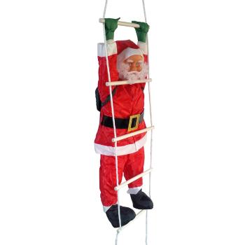 Mikołaj na drabinie, 120 cm
