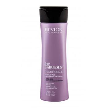 Revlon Professional Be Fabulous Texture Care Curl Defining 250 ml odżywka dla kobiet Uszkodzone pudełko