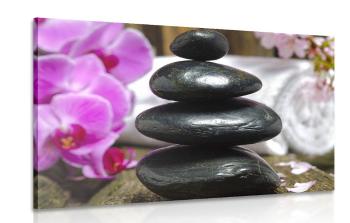 Obraz kamienie relaksacyjne Zen