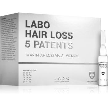 Labo Hair Loss 5 Patents intensywna kuracja przeciw wypadaniu włosów dla kobiet 14x3,5 ml