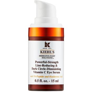 Kiehl's Dermatologist Solutions Powerful-Strength Line-Reducing & Dark Circle-Diminishing Vitamin C serum pod oczy do wszystkich rodzajów skóry, też w
