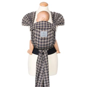 manduca Baby Carrier Twist Regular by bellybutton Pepita Black