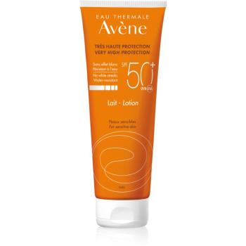 Avène Sun Sensitive mleczko ochronne do skóry wrażliwej SPF 50+ 250 ml