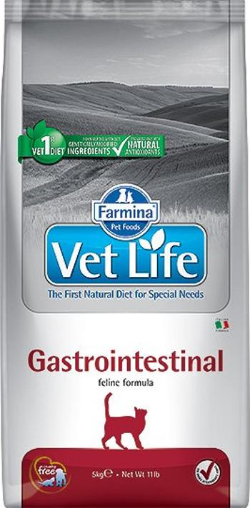 FARMINA Vet Life Cat Gastrointestinal 5 kg karma dla kotów z chorobami układu pokarmowego