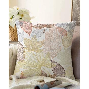Poszewka na poduszkę z domieszką bawełny Minimalist Cushion Covers Oriental Leaves, 55x55 cm