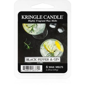 Kringle Candle Black Pepper & Gin wosk zapachowy 64 g