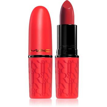 MAC Cosmetics Lipstick Aute Cuture Starring Rosalía kremowa szminka do ust odcień Red Chile 3 g