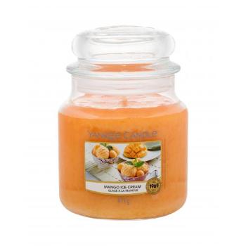 Yankee Candle Mango Ice Cream 411 g świeczka zapachowa unisex