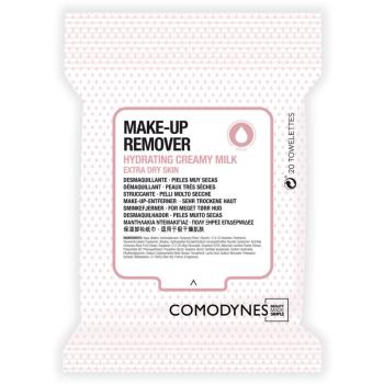 Comodynes Make-up Remover Creamy Milk chusteczki oczyszczające do bardzo suchej skóry 20 szt.