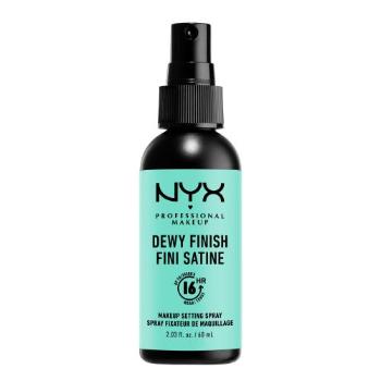 NYX Professional Makeup Dewy Finish 60 ml utrwalacz makijażu dla kobiet