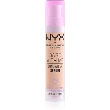 NYX Professional Makeup Bare With Me Concealer Serum korektor nawilżający 2 w 1 odcień 02 Light 9,6 ml