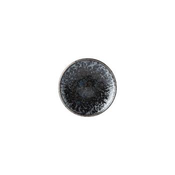 Czarno-szary talerz ceramiczny MIJ Pearl, ø 17 cm