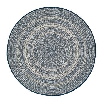 Niebieski dywan odpowiedni na zewnątrz Universal Silvana Rutto, ⌀ 120 cm
