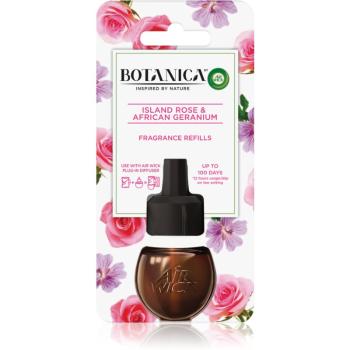 Air Wick Botanica Island Rose & African Geranium napełnienie do elektrycznego dyfuzora z różanym aromatem 19 ml