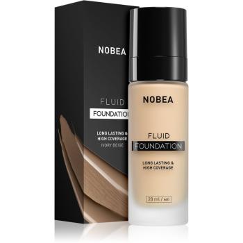NOBEA Day-to-Day Fluid Foundation podkład o przedłużonej trwałości odcień 02 Ivory beige 28 ml