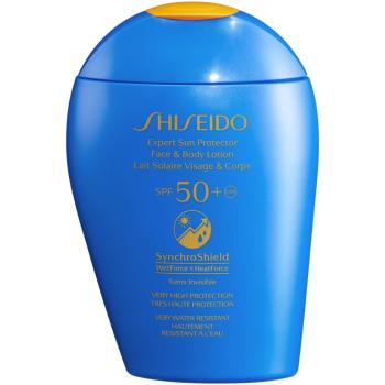 Shiseido Sun Care Expert Sun Protector Face & Body Lotion mleczko do opalania do twarzy i ciała SPF 50+ 150 ml