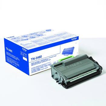 Brother originální toner TN3480, black, 8000str., Brother HL-L6400DW, O