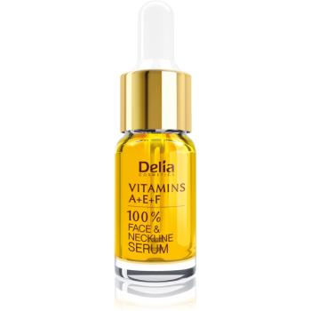 Delia Cosmetics Professional Face Care Vitamins A+E+F serum przeciwzmarszczkowe na twarz i szyję 10 ml
