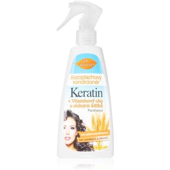 Bione Cosmetics Keratin + Grain odżywka w sprayu bez spłukiwania 260 ml
