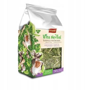 VITAPOL Vita Herbal Łodyga pietruszki 50 g naturalny przysmak dla gryzoni i królików