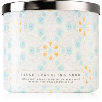 Bath & Body Works Fresh Sparkling Snow świeczka zapachowa 411 g