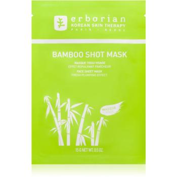 Erborian Bamboo maska odżywcza w płacie o działaniu nawilżającym 15 g